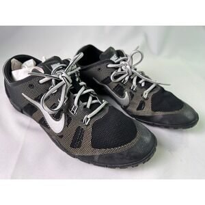 Nike Free Run Bionic Women's Size 10 Black Silver Athletic Training Shoes‎ Gym